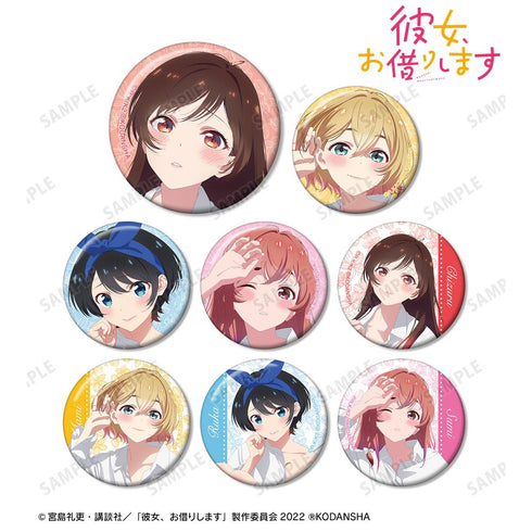『彼女、お借りします』描き下ろしイラスト 彼シャツver. トレーディング缶バッジ(単位/BOX)【202508再販】